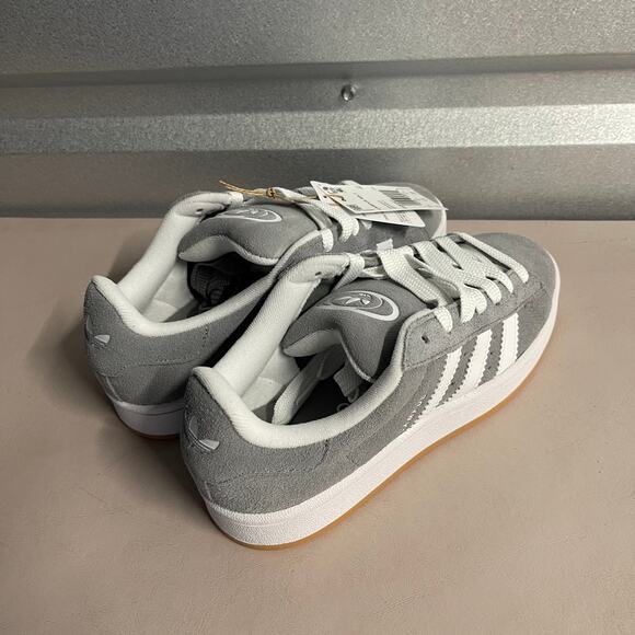 Adidas Kids' Three/Cloud White Lace Up Y2K Classic Campus 00s Sneakers Shoes 5.5 - Picture 5 of 9